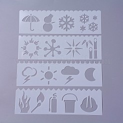Plastic Kids Drawing Stencil Template&nbsp;LS-DIY-P003-J03