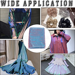 Polyester Organza Fabric&nbsp;DIY-WH0003-138C