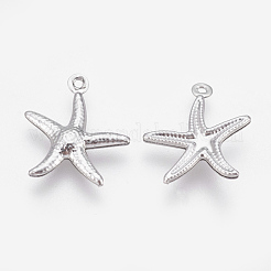 Tarnish Resistant 316 Surgical Stainless Steel Pendants&nbsp;STAS-P208-21P