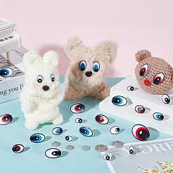 Plastic Craft Doll Eyes&nbsp;DIY-GA0008-06
