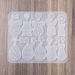 Easter DIY Pendant Molds&nbsp;AJEW-U023-01B
