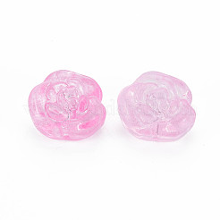 Transparent Baking Paint Glass Beads&nbsp;X-GLAA-S190-022-A05