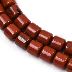 Natural Red Jasper Beads Strands&nbsp;G-G275-D08-10x10mm