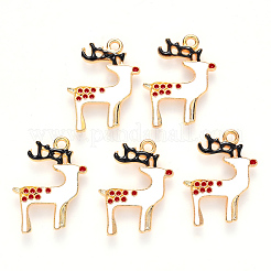 Alloy Enamel Pendants&nbsp;ENAM-S121-011