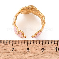 304 Stainless Steel Cuff Rings&nbsp;RJEW-D334-03G
