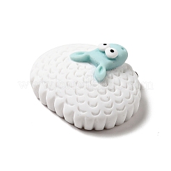 Cartoon Animal Opaque Resin Cabochons&nbsp;RESI-B012-07E