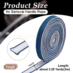 Coarse Synthetic Fiber Filament Ribbons&nbsp;DIY-WH0759-13D