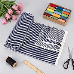 1Yard Stripe Pattern Polycotton Fabric&nbsp;DIY-MA0007-31E