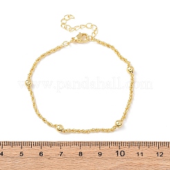 Brass Satellite Chains Bracelets for Women&nbsp;BJEW-C140-18G