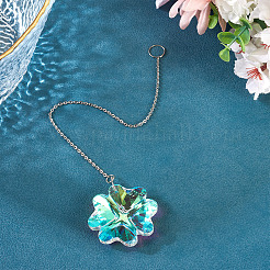 1Pc Transparent Glass Hanging Suncatchers&nbsp;AJEW-TADJ0001-02A