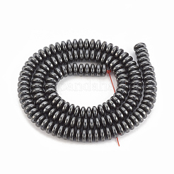 Non-magnetic Synthetic Hematite Beads Strands&nbsp;X-G-Q465-11