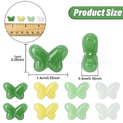 Glass Imitation Jade Beads&nbsp;GLAA-YWC0006-01A