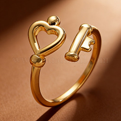 Brass Cuff Open Rings for Women&nbsp;WGE04FF-01