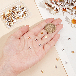 100Pcs 2 Colors 201 Stainless Steel Spacer Beads&nbsp;STAS-UN0059-58