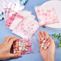100Pcs 4 Styles Translucent OPP Bakeware Bags&nbsp;ABAG-TA0001-37