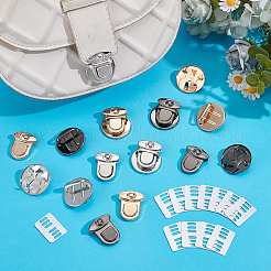 12 Bags 3 Colors Iron Purse Locks&nbsp;IFIN-CL0001-09