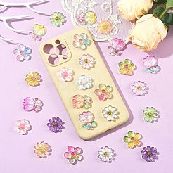 30Pcs 15 Styles Acrylic Cabochons&nbsp;MACR-SZ0001-91