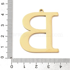 304 Stainless Steel Pendants&nbsp;STAS-C157-01G-B