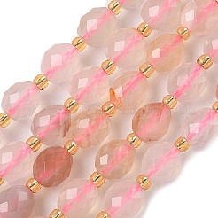 Natural Cherry Blossom Agate Beads Strands&nbsp;G-F809-A12-01
