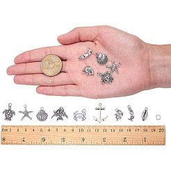 DIY Pendants Making&nbsp;DIY-PH0024-28-WH