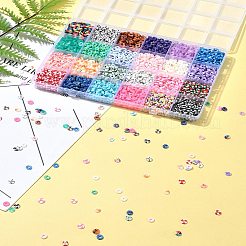168G 24 Styles Handmade Polymer Clay Beads&nbsp;CLAY-FS0001-38