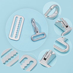 4Pcs Alloy Adjustable Buckles&nbsp;FIND-WR0011-80