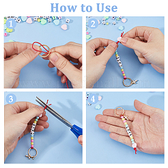 DIY Keychain Making Kits&nbsp;DIY-DC0003-54