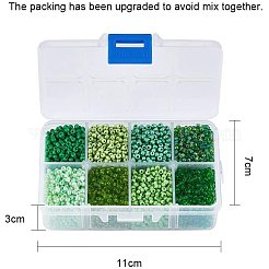8/0 Round Glass Seed Beads&nbsp;SEED-PH0006-3mm-07
