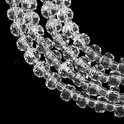 Transparent Glass Beads Strands&nbsp;GLAA-P076-01A-09