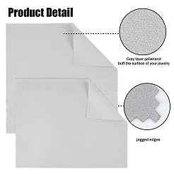 4Pcs 2 Style Silver Polishing Cloth&nbsp;TOOL-BBC0001-05B