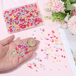 2000Pcs Pearlized Opaque Acrylic Beads&nbsp;OACR-SC0002-97