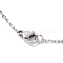 Non-Tarnish Trinity Knot/Triquetra 304 Stainless Steel Pendant Necklaces&nbsp;NJEW-JN04882-02