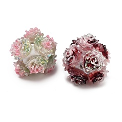 Polymer Clay Rhinestone Beads&nbsp;RESI-D015-02