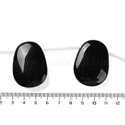 Natural Black Onyx(Dyed & Heated) Beads Strand&nbsp;G-NH0019-E01-01