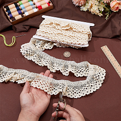 5Yards Cotton Lace Trim&nbsp;OCOR-PH0036-52B