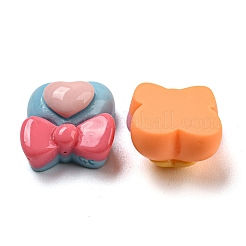 Opaque Resin Decoden Cabochons&nbsp;RESI-C046-10
