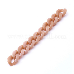 Handmade Acrylic Curb Chains&nbsp;X-AJEW-JB00679-02
