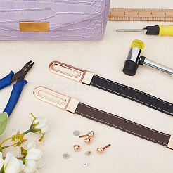 2 Sets 2 Colors PU Leather Sliding Bag Handles&nbsp;FIND-CA0002-05