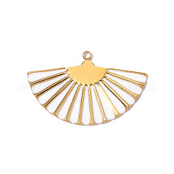 304 Stainless Steel Enamel Pendants&nbsp;STAS-OY013-63G
