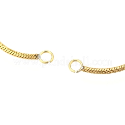 Ion Plating(IP) Adjustable 304 Stainless Steel Bracelet Making&nbsp;STAS-G169-02G