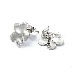 Non-Tarnish 304 Stainless Steel Stud Earring Findings&nbsp;LS-STAS-L024-003P-03