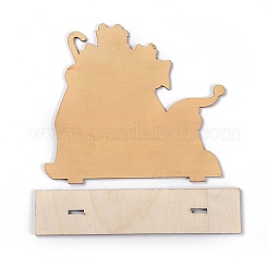 Natural Wood Display Decorations&nbsp;DJEW-O001-19