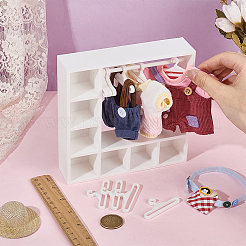 2Pcs Plastic Wardrobe Model&nbsp;DIY-UN0008-30A