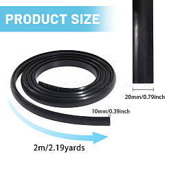 Rubber Windproof Sealing Strip&nbsp;AJEW-WH0752-546
