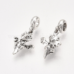 Alloy European Dangle Charms&nbsp;MPDL-S067-024AS