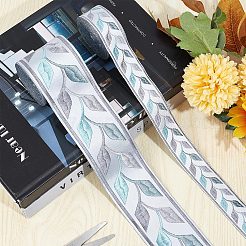 10M 2 Styles Embroidery Polyester Ribbon&nbsp;OCOR-GF0002-67A