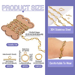 DIY Chain Necklace/Bracelets Kits&nbsp;DIY-TA0015-95G