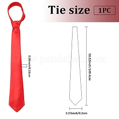 Polyester Ties for Men&nbsp;AJEW-WH20006-250B-10