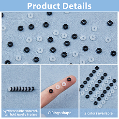 500Pcs 2 Colors Rubber O Rings&nbsp;KY-HS0001-01