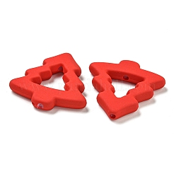 Christmas Theme Opaque Acrylic Beads&nbsp;MACR-S002-02B